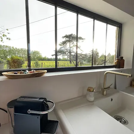 Maison Cosy Avec Vue Sur Les Vignes. Libourne Exterior photo